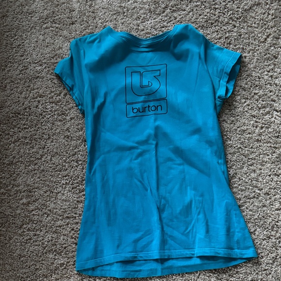 Burton Tops - Burton Juniors Girls Blue T-Shirt size large